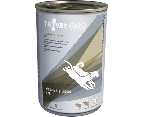TROVET RECOVERY LIQUID CCL - WET FOOD FOR DOGS AND CATS - 400G