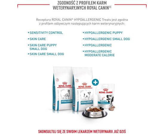 ROYAL CANIN DOG HYPOALLERGENIC TREATS - DOG TREAT - 230G