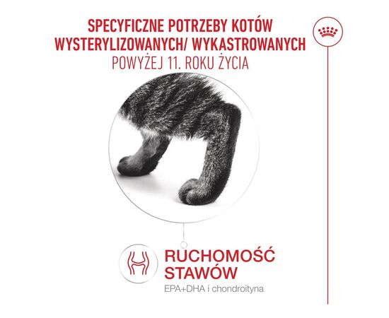 ROYAL CANIN AGEING 11+ STERILISED - DRY CAT FOOD - 2KG