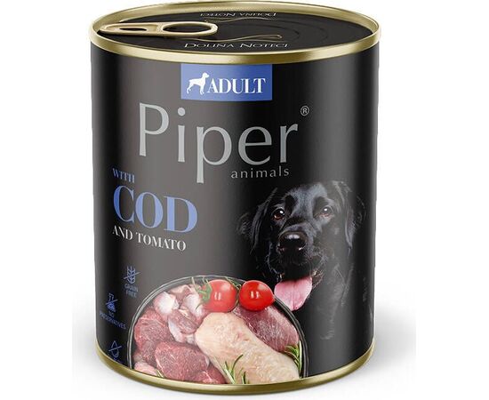 DOLINA NOTECI PIPER WITH COD - WET DOG FOOD 800 G