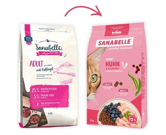 BOSCH SANABELLE ADULT POULTRY KURCZAK 8KG