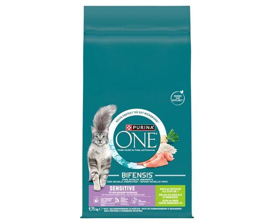 PURINA NESTLE PURINA ONE SENSITIVE TURKEY - DRY CAT FOOD - 9,75KG