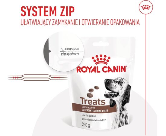ROYAL CANIN DOG GASTROINTESTINAL TREATS - DOG TREAT - 230G