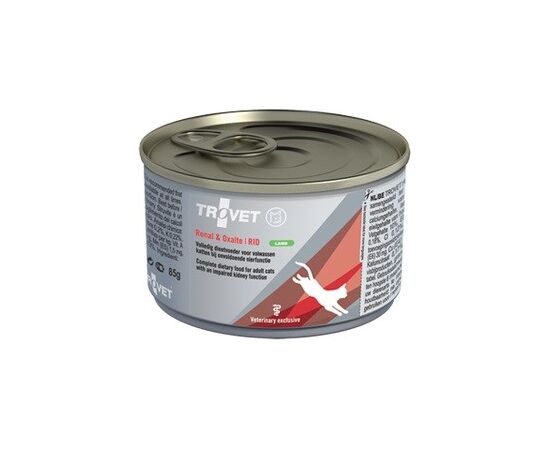 TROVET RENAL & OXALATE RID LAMB - WET CAT FOOD - 100G