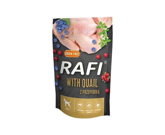 DOLINA NOTECI RAFI WITH QUAIL - WET DOG FOOD - 500G