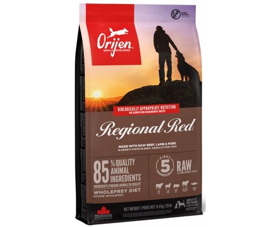 ORIJEN REGIONAL RED - DRY DOG FOOD - 11,4KG