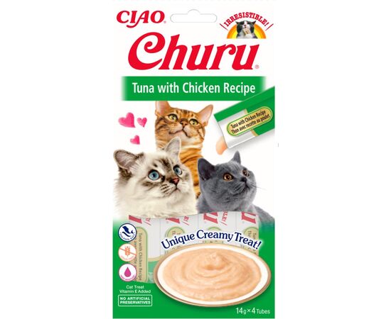 INABA PRZYSMAK INABA CHURU SNACK PUREE 2X14G (28G)