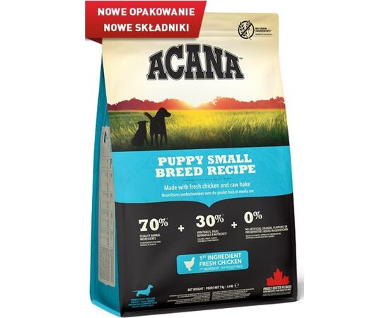ACANA PUPPY SMALL BREED - DRY DOG FOOD - 2KG