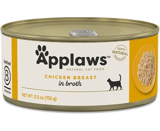 APPLAWS CAT CHICKEN BREAST - WET CAT FOOD - 156 G