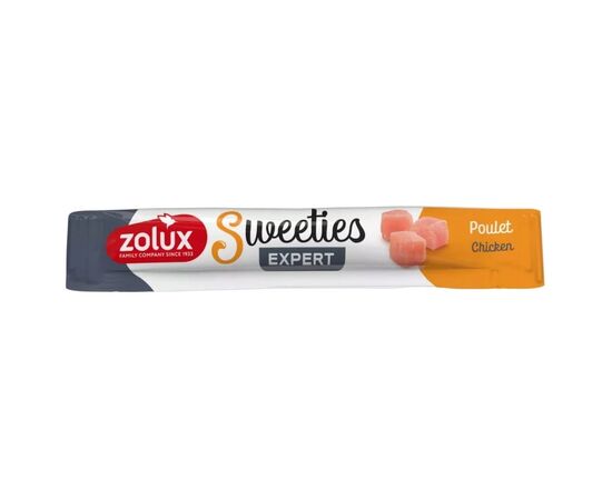 ZOLUX SWEETIES CHICKEN - DOG TREAT - 14G