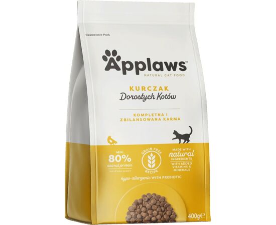 APPLAWS ADULT CHICKEN - DRY CAT FOOD - 400G