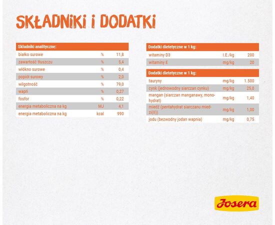 JOSERA CHICKEN FILET - WET CAT FOOD - 70 G