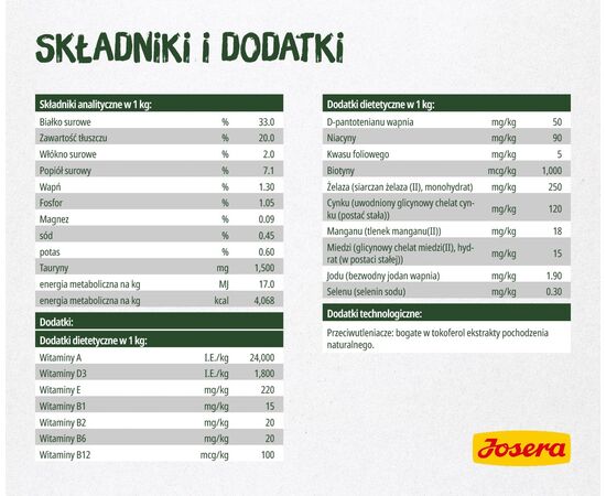 JOSERA NATURECAT CATS DRY FOOD 2 KG ADULT POULTRY, SALMON