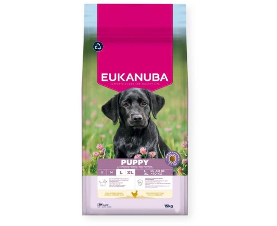 EUKANUBA PUPPY L XL RICH IN CHICKEN - DRY DOG FOOD - 15KG