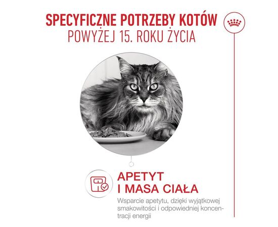 ROYAL CANIN AGEING 15+ - DRY CAT FOOD - 4KG