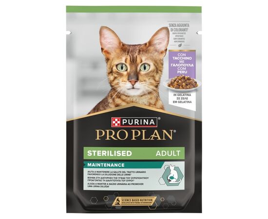 PURINA NESTLE PURINA PRO PLAN STERILISED ADULT MAINTENANCE TURKEY IN JELLY - WET CAT FOOD - 85G