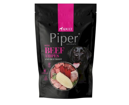 DOLINA NOTECI PIPER ANIMALS WITH BEEF TRIPES AND BEETROOT - WET DOG FOOD - 500G