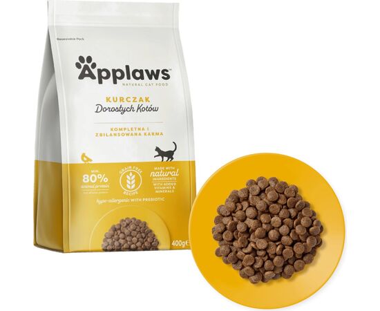 APPLAWS ADULT CHICKEN - DRY CAT FOOD - 400G