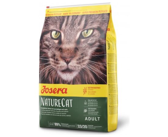 JOSERA NATURECAT CATS DRY FOOD 2 KG ADULT POULTRY, SALMON
