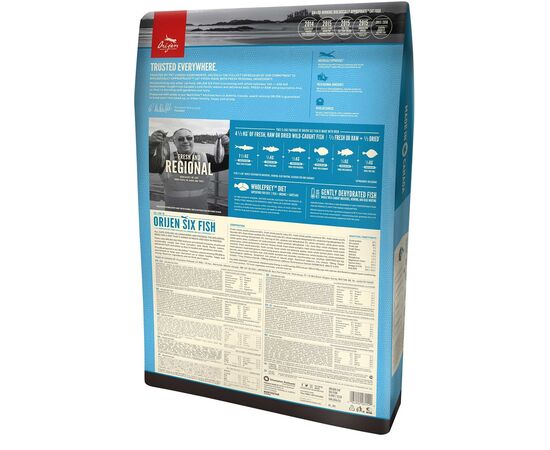 ORIJEN SIX FISH CATS DRY FOOD 1.8 KG ADULT