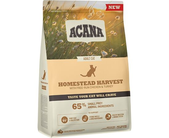 ACANA HOMESTEAD HARVEST  - DRY CAT FOOD - 1,8KG
