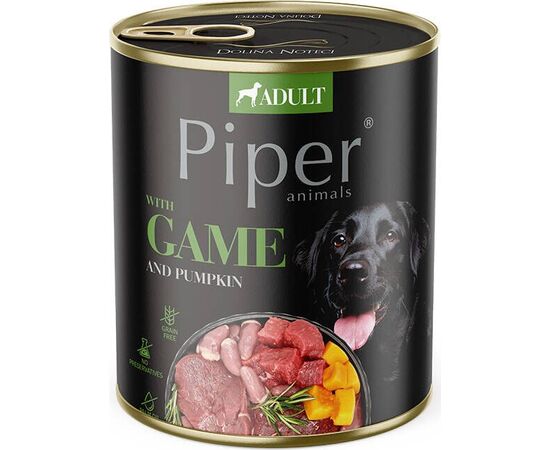 DOLINA NOTECI PIPER WITH VENISON AND PUMPKIN - WET DOG FOOD 800 G