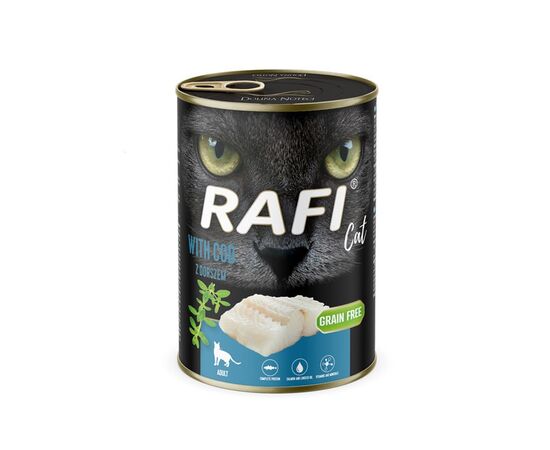 DOLINA NOTECI RAFI CAT ADULT  WITH COD - WET CAT FOOD - 400G