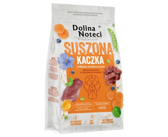 DOLINA NOTECI PREMIUM DRIED DUCK - DRIED FOOD FOR DOGS - 9KG