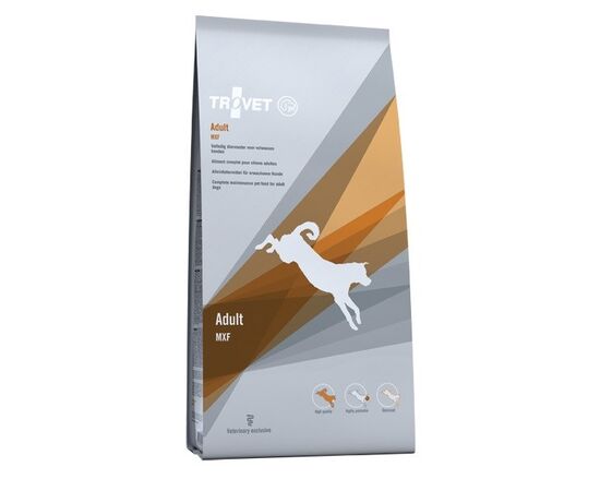 TROVET ADULT MXF POULTRY - DRY DOG FOOD - 12,5KG