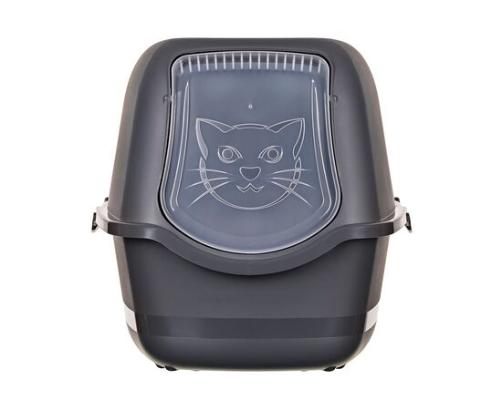 DIAMENTIQ BAYA ANTHRACITE -  CAT LITTER BOX - 55,5 X 40 X 38,7 CM