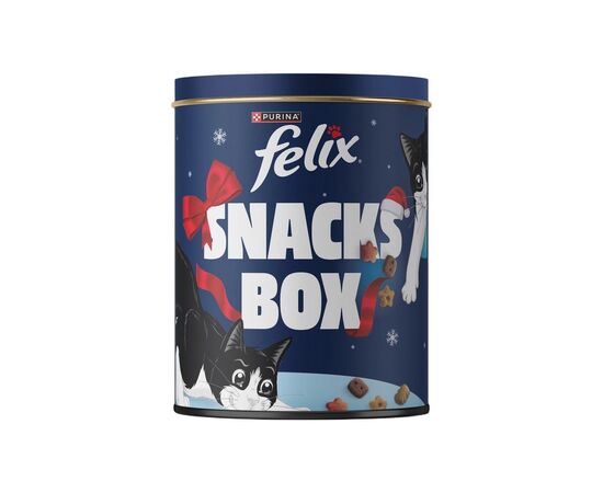PURINA NESTLE FELIX WINTER SNACKS BOX - TREAT CONTAINER