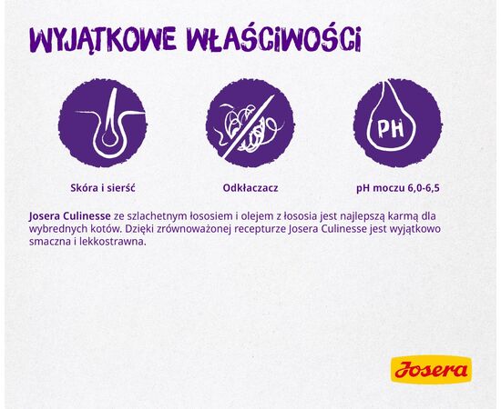 JOSERA CULINESSE CATS DRY FOOD 2 KG ADULT POULTRY, SALMON