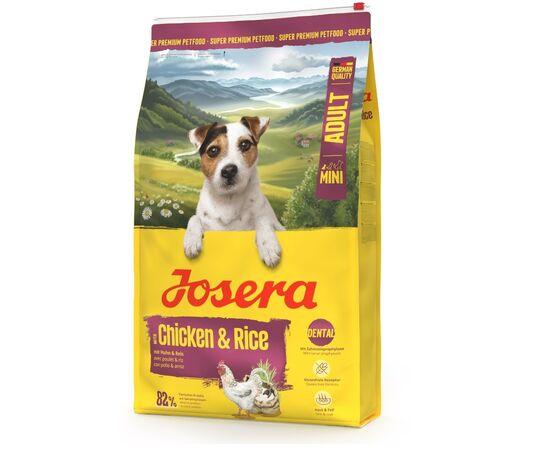 JOSERA ADULT MINI CHICKEN & RICE - DRY DOG FOOD - 900G