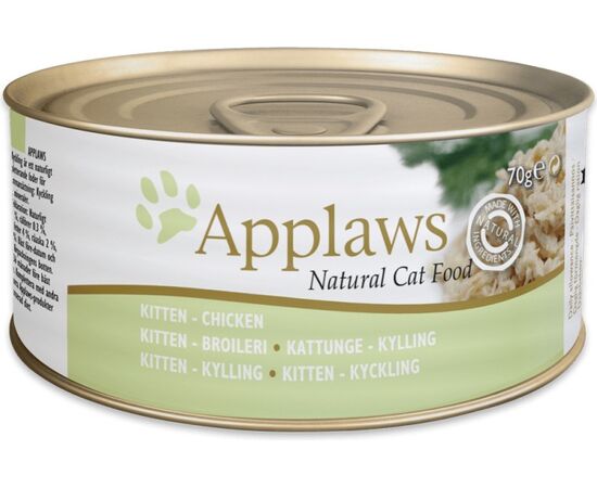 APPLAWS NATURAL CAT FOOD KITTEN CHICKEN - WET CAT FOOD - 70G