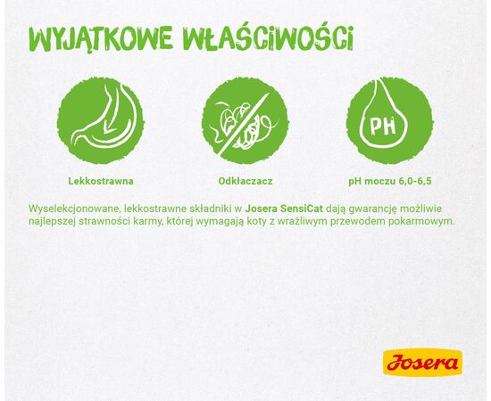 JOSERA SENSICAT CATS DRY FOOD 2 KG ADULT LIVER