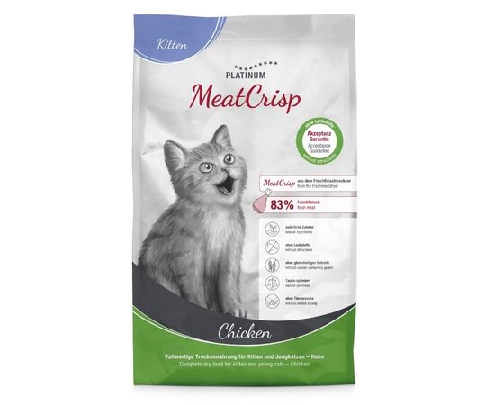 PLATINUM MEATCRISP KITTEN CHICKEN - DRY CAT FOOD - 3KG