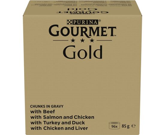 PURINA NESTLE PURINA GOURMET GOLD KAWAŁKI W SOSIE 96X85G