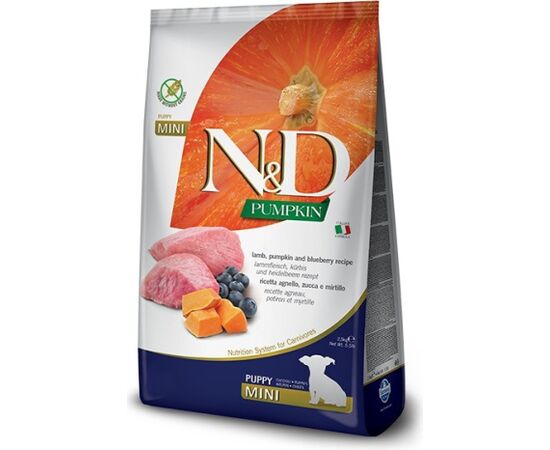 FARMINA N&D PUMPKIN MINI PUPPY - DRY DOG FOOD - 2,5 KG