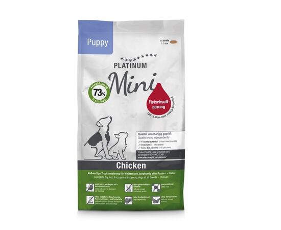 PLATINUM PUPPY CHICKEN MINI - SEMI-MOIST DOG FOOD - 900G