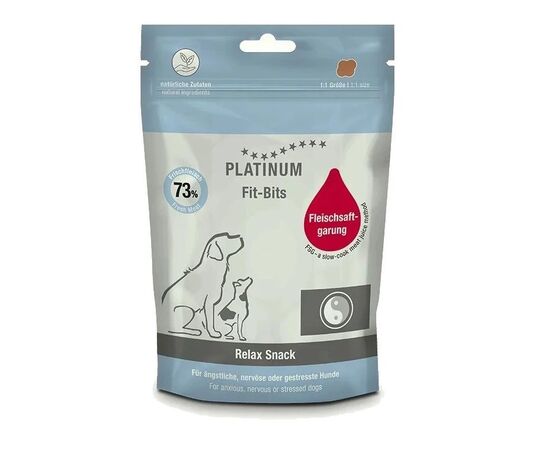 PLATINUM FIT-BITS RELAX - DOG TREAT - 150G