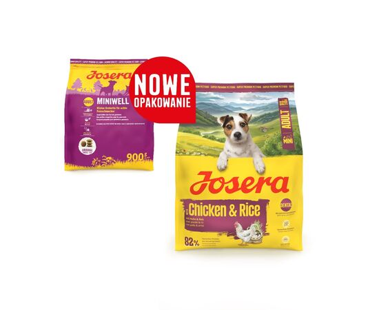 JOSERA ADULT MINI CHICKEN & RICE - DRY DOG FOOD - 900G
