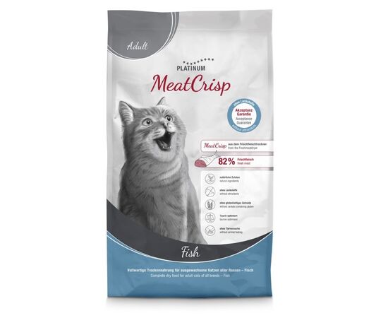 PLATINUM MEATCRISP ADULT FISH - DRY CAT FOOD - 1,5KG