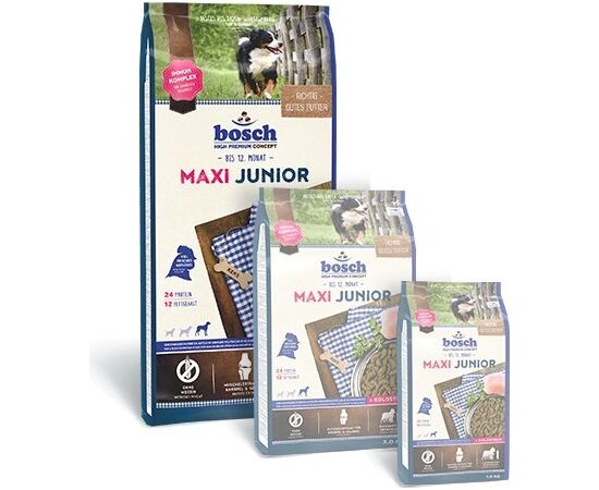 BOSCH MAXI JUNIOR 15 KG PUPPY POULTRY