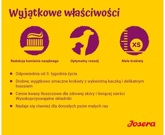 JOSERA MINIJUNIOR - DRY DOG FOOD - 10KG