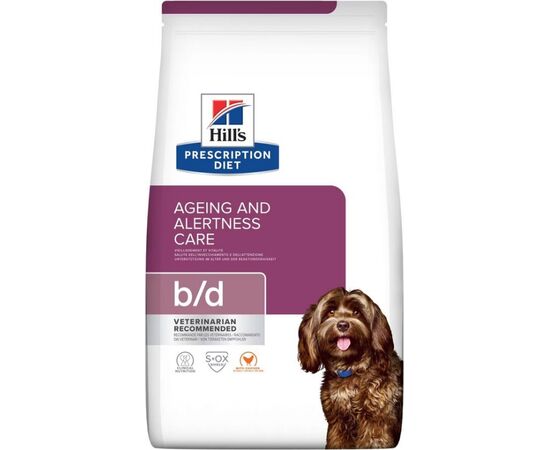 HILL'S PD B/D BRAIN AGING CARE CHICKEN - DRY DOG FOOD - 12KG