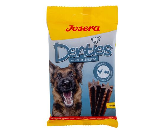 JOSERA DENTIES POULTRY WITH BLUEBERRIES - DOG TREAT - 180G