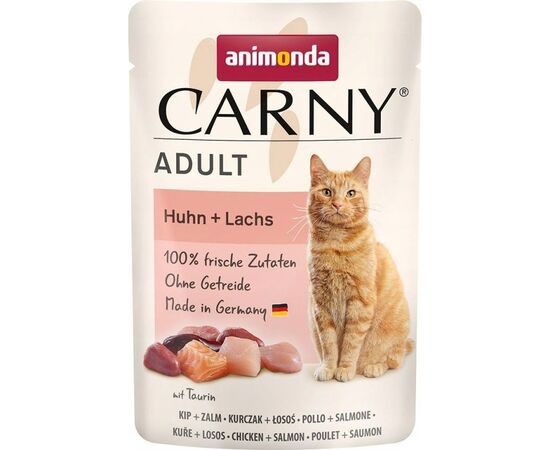 ANIMONDA CARNY ADULT CHICKEN AND SALMON - WET CAT FOOD - 85G