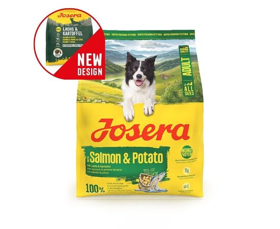 JOSERA SALMON & POTATO - DRY DOG FOOD - 900G