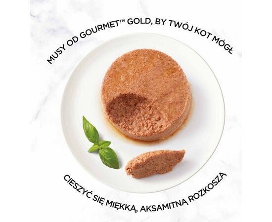 PURINA NESTLE PURINA GOURMET GOLD MOUSSE WITH SALMON - WET CAT FOOD - 85G