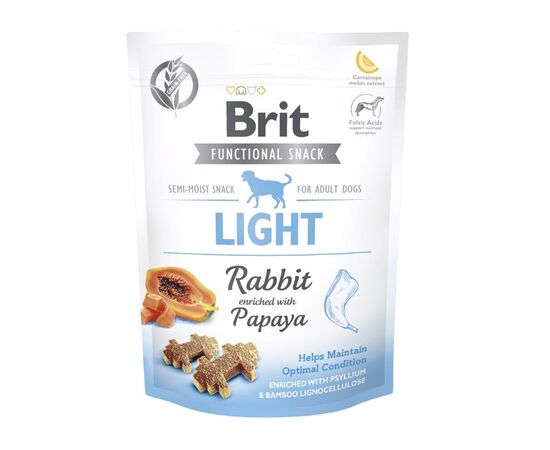 BRIT CARE FUNCTIONAL SNACK LIGHT RABBIT - DOG TREAT - 150G